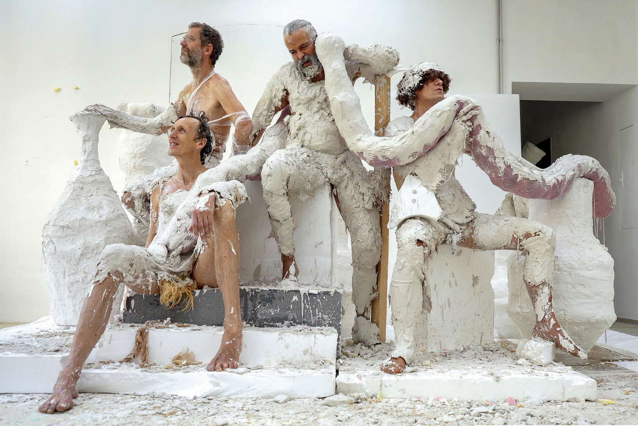 GELITIN/GELATIN, ritratto I Like My Job Five, (c) Gelitin, ph Christoph Harringer